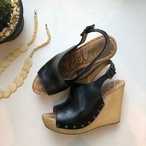 Sam Edelman | Camilla Wedge Platform- Black